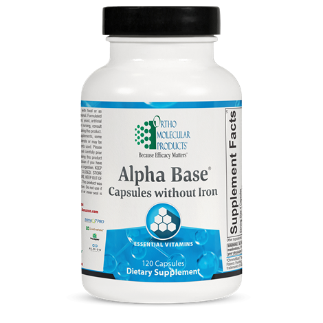 Alpha Base Capsules without Iron primary image